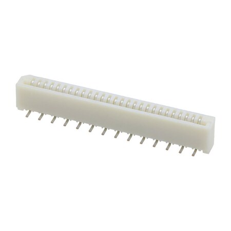 Molex Ffc/Fpc Connector, 27 Contact(S), 1 Row(S), Female, Straight, 0.039 Inch Pitch, Surface Mount 528082771